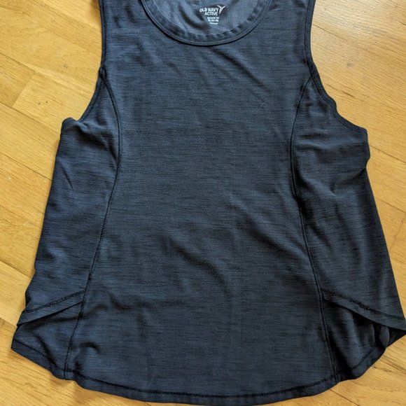 2 Old Navy Active Exercise Tank - Pink & Black - Girl's Size 14/16 - Picture 7 of 9